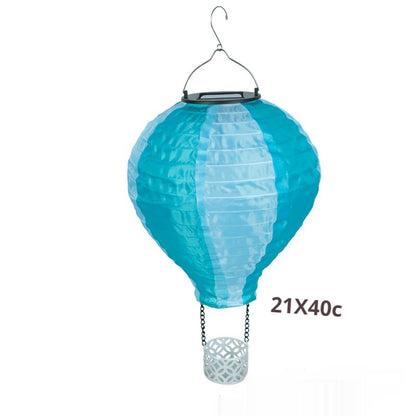 Solar Hot Air Balloon Lawn Lamp - Whimsical Garden Lantern