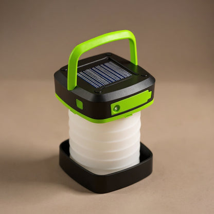 Foldable Solar Camping Lantern - Rechargeable Outdoor Light
