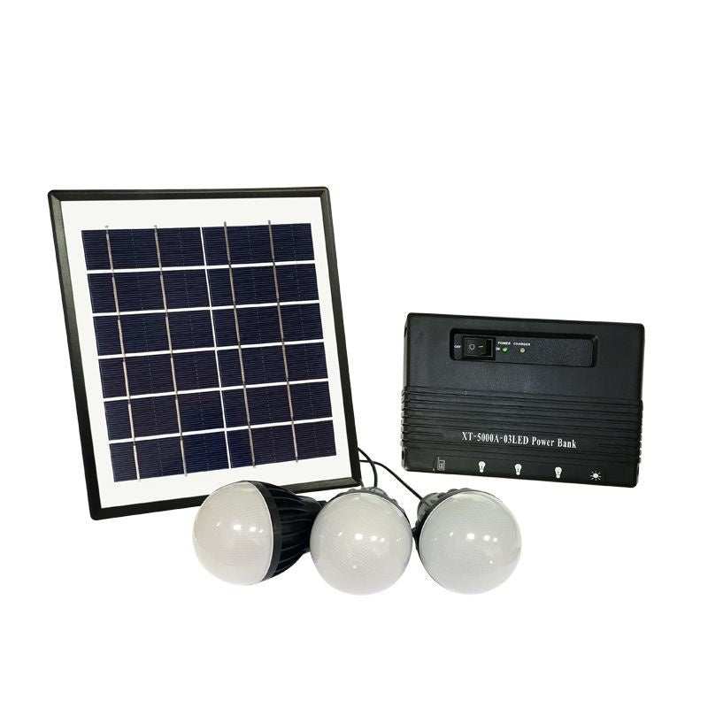 Portable Solar Generator LED Light - Outdoor Emergency