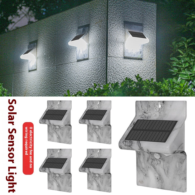 Solar Motion-Sensing Garden Lamp - Outdoor Body Induction Light
