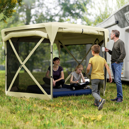 Pop-Up Gazebo Screen Tent - Portable Outdoor Canopy
