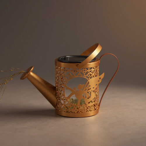 Solar Watering Can Lights - Metal Decorative Outdoor Garden Decor
