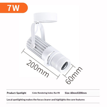 Dimmable Color-Adjustable Art Display Spotlight