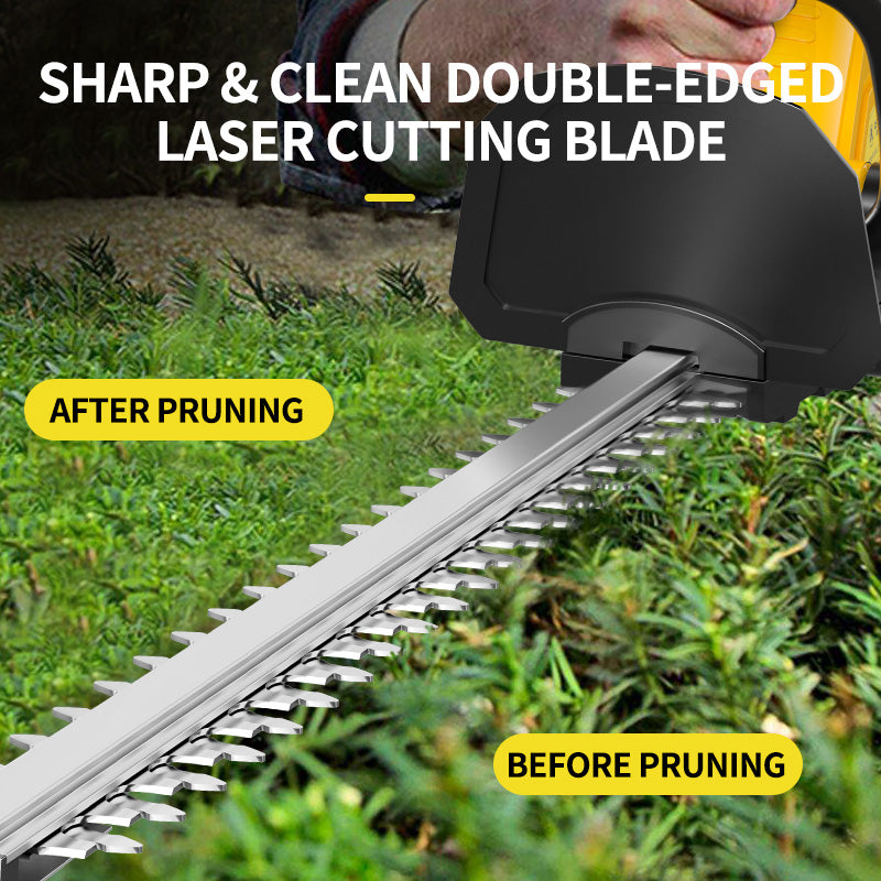 Cordless Electric Hedge Shears & Weeder - Rechargeable Garden Tool