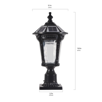 Retro Dimmable Solar Light - Outdoor LED Vintage Lantern