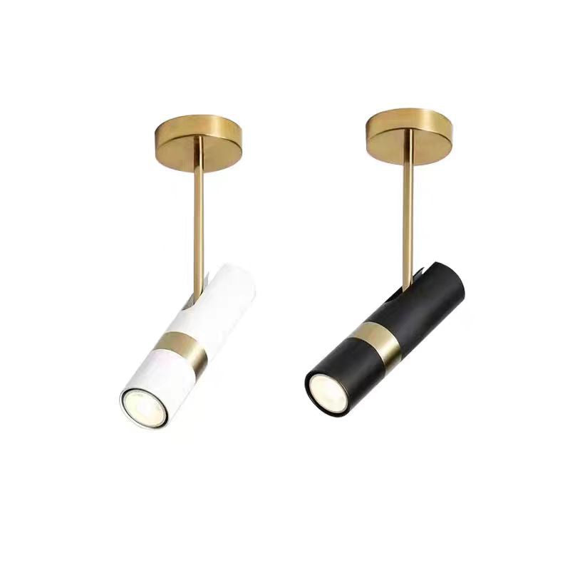 Modern Minimalist Swivel Spotlight - Sleek Track Fixture