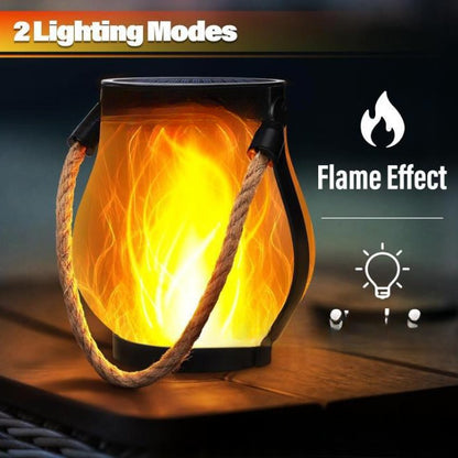 Flickering Flame Garden Lamp - Outdoor Solar Torch Light