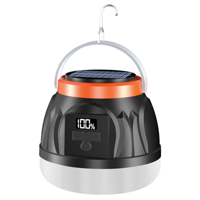 Solar Camping Lantern - Portable Outdoor LED Tent Light