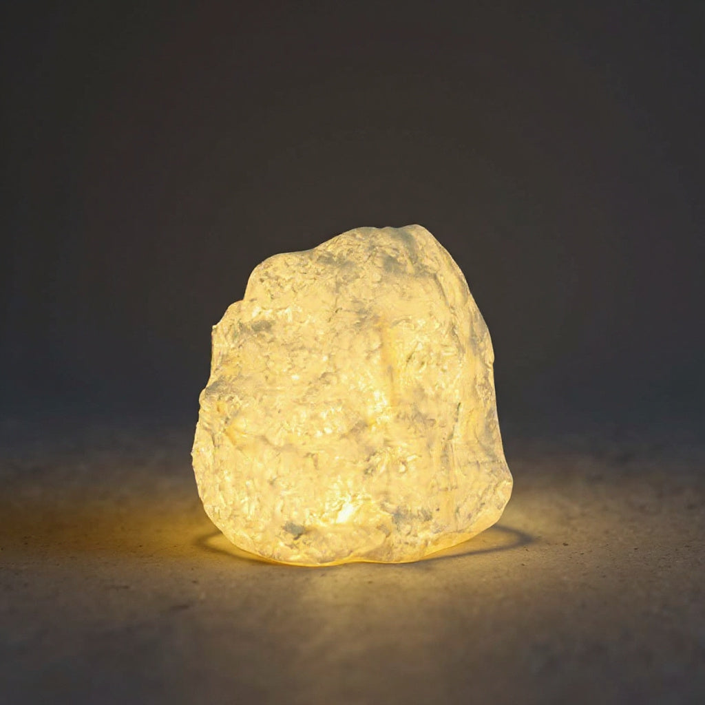 Stone Resin Floor Lamp - Waterproof Outdoor Villa Garden Light