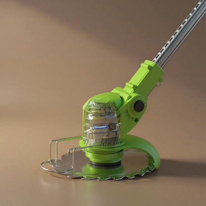 2-in-1 Cordless Grass Trimmer & Edger - 2 Batteries & Blades