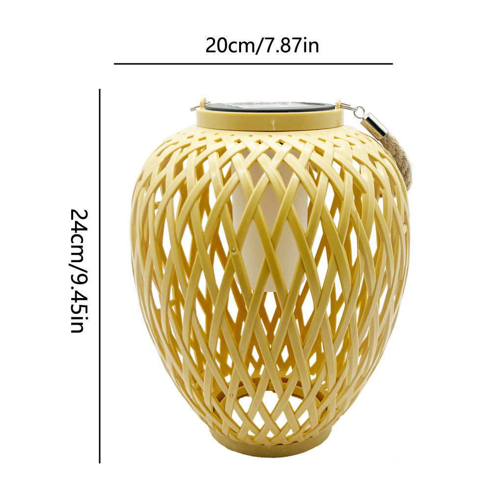 Solar Courtyard Lantern - Decorative Outdoor Light