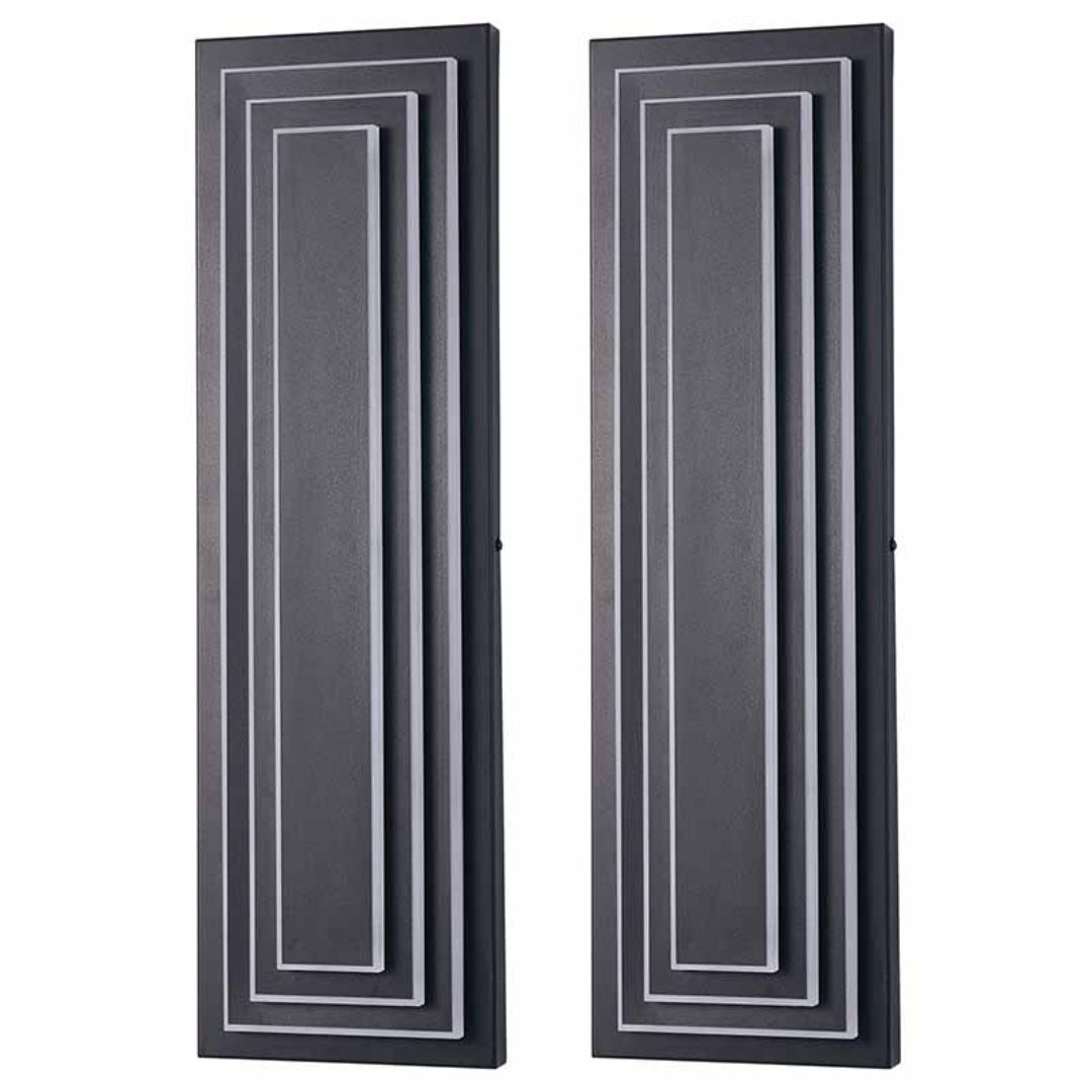 Modern Long Outdoor Wall Light 23.6in - Exterior LED House Fixture