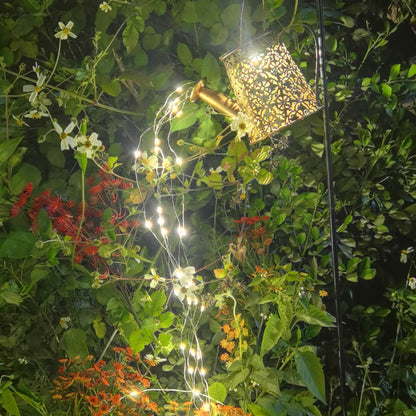 Solar Kettle Lights - Decorative Watering Can Courtyard Decor