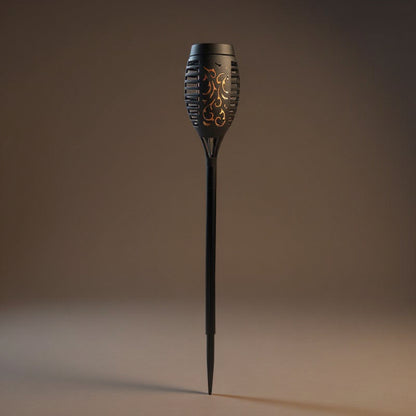 Solar Flickering Flame Torch Lights - Outdoor Garden Pathway