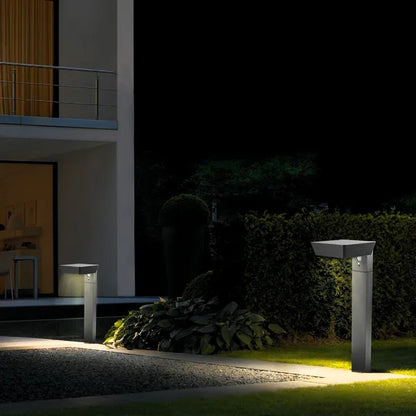 Solar LED Pathway Lights - Outdoor Dusk-to-Dawn Landscape
