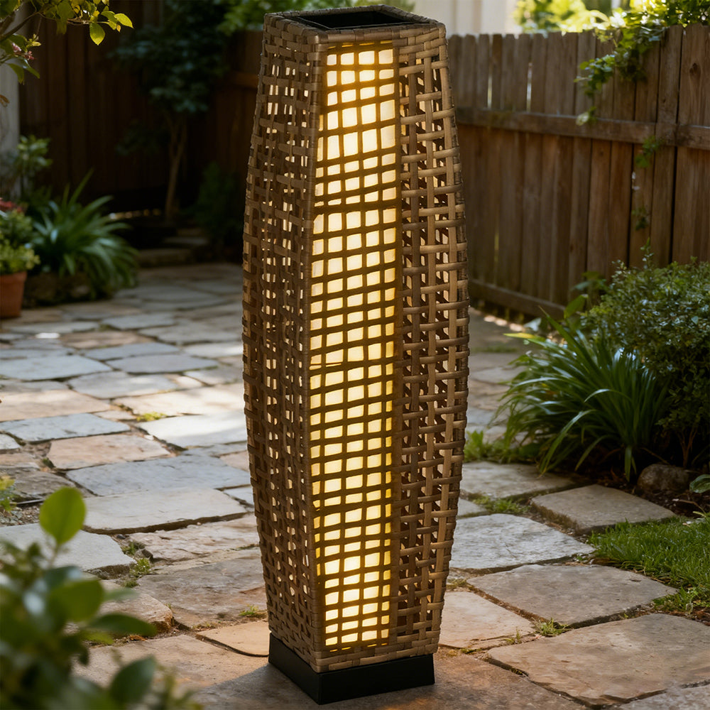 Solar Garden Lantern - Decorative Pathway & Driveway Floor Light