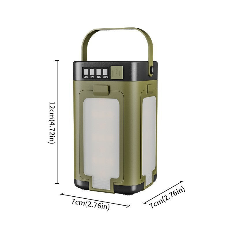 Four-Leaf Folding Solar Camping Light - Multifunctional LED