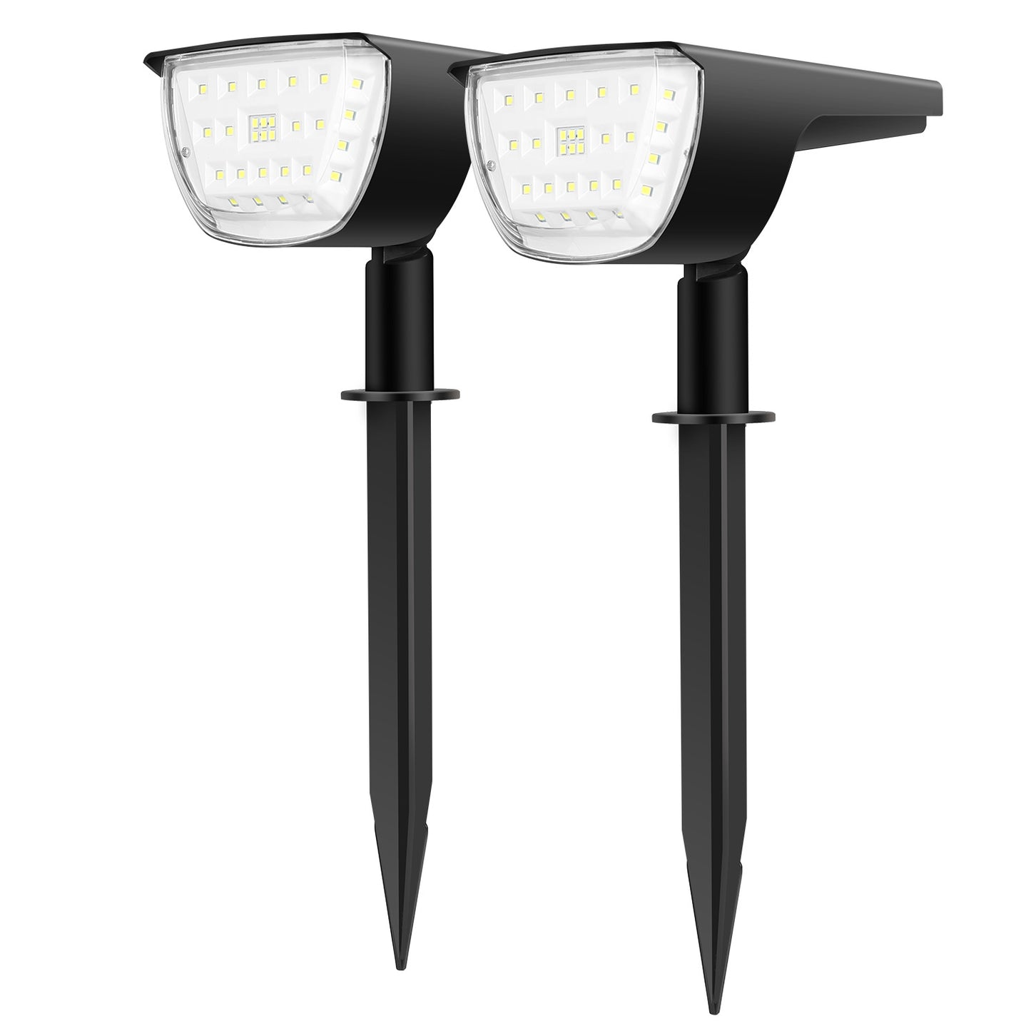 Solar Landscape Spotlights 32-LED - IP65 Waterproof, 3 Modes