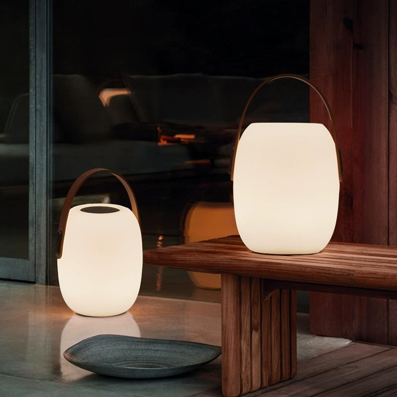 Portable Solar Yard Light - Rechargeable Outdoor Garden Lamp