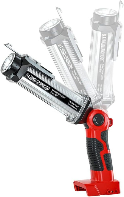 LED Work Light for Milwaukee 18V Battery - 35W Cordless Floodlight
