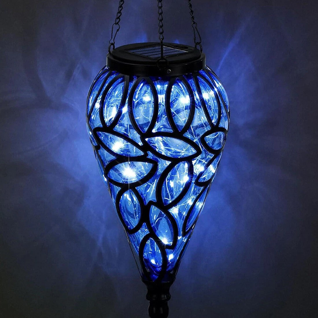 Solar Hanging Lantern - LED Outdoor Garden Yard Decoration